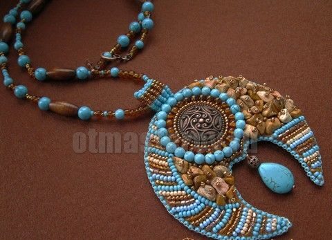 Лунница из бисера своими руками Лунница из бисера своими руками